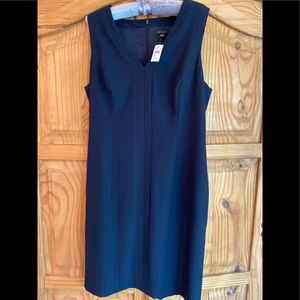 NWT Ann Taylor career crepe sleeveless shift 14